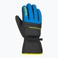 Rękawice narciarskie dziecięce Reusch Alan black/brilliant blue/safety yellow 6