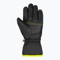 Rękawice narciarskie dziecięce Reusch Alan black/brilliant blue/safety yellow 7