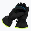 Rękawice narciarskie dziecięce Reusch Alan black/brilliant blue/safety yellow