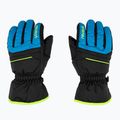 Rękawice narciarskie dziecięce Reusch Alan black/brilliant blue/safety yellow 3