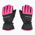 Rękawice narciarskie dziecięce Reusch Alan black/pink glo 3