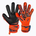 Rękawice bramkarskie dziecięce Reusch Attrakt Infinity NC Junior hyper orng/elec blue/blck