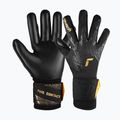 Rękawice bramkarskie dziecięce Reusch Pure Contact Infinity Junior black/gold/black
