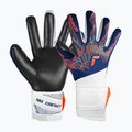 Rękawice bramkarskie dziecięce Reusch Pure Contact Silver Junior premium blue/electric orange/black
