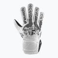 Rękawice bramkarskie dziecięce Reusch Attrakt Solid Junior white/black 2