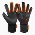 Rękawice bramkarskie Reusch Attrakt Gold X Airvent black/shocking orange