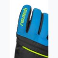 Rękawice narciarskie dziecięce Reusch Alan Junior black/brilliant blue/safety yellow 4