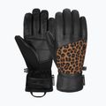 Rękawice narciarskie damskie Reusch Beatrix R-Tex XT black/brown leopard 6
