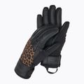 Rękawice narciarskie damskie Reusch Beatrix R-Tex XT black/brown leopard