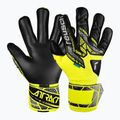 Rękawice bramkarskie Reusch Attrakt Duo Evolution safety yellow/silver/black