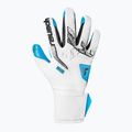 Rękawice bramkarskie Reusch Attrakt Freegel Aqua white/black/aqua blue 2