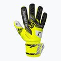 Rękawice bramkarskie Reusch Attrakt Grip safety yellow/silver 2