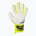 Rękawice bramkarskie Reusch Attrakt Grip safety yellow/silver 3