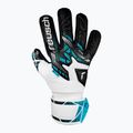 Rękawice bramkarskie dziecięce Reusch Attrakt Gold NC Junior white/silver/black 2