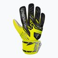 Rękawice bramkarskie dziecięce Reusch Attrakt Solid Junior safety yellow/silver 2