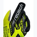 Rękawice bramkarskie dziecięce Reusch Attrakt Solid Junior safety yellow/silver 5