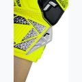Rękawice bramkarskie dziecięce Reusch Attrakt Solid Junior safety yellow/silver 7