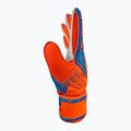 Rękawice bramkarskie dziecięce Reusch Attrakt Solid Junior shocking orange/blue 4