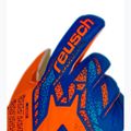 Rękawice bramkarskie dziecięce Reusch Attrakt Solid Junior shocking orange/blue 5