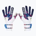 Rękawice bramkarskie dziecięce Reusch Attrakt RE:GRIP NC Junior blue/pink/white 2