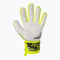 Rękawice bramkarskie dziecięce Reusch Attrakt Grip Junior safety yellow/silver 3