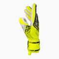 Rękawice bramkarskie dziecięce Reusch Attrakt Grip Junior safety yellow/silver 4