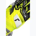 Rękawice bramkarskie dziecięce Reusch Attrakt Grip Junior safety yellow/silver 5