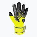 Rękawice bramkarskie dziecięce Reusch Attrakt Gold X NC Junior safety yellow/silver/black 2