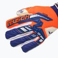 Rękawice bramkarskie dziecięce Reusch Attrakt Freegel Gold NC Junior orange/blue 6