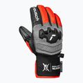 Rękawice narciarskie dziecięce Reusch Worldcup Warrior GS black/silver/fluo red 2