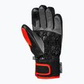 Rękawice narciarskie dziecięce Reusch Worldcup Warrior GS black/silver/fluo red 3