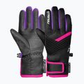 Rękawice narciarskie dziecięce Reusch Dan R-Tex XT Junior black/pink glo 2