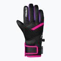 Rękawice narciarskie dziecięce Reusch Dan R-Tex XT Junior black/pink glo 3