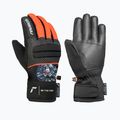 Rękawice narciarskie dziecięce Reusch Warrior R-Tex XT Junior blck/silver/fluo red
