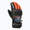 Rękawice narciarskie dziecięce Reusch Warrior R-Tex XT Junior blck/silver/fluo red 3