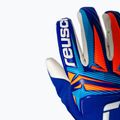 Rękawice bramkarskie Reusch Attrakt Gold X Guardian sharp blue/white/shocking orange 6