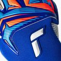 Rękawice bramkarskie Reusch Attrakt Gold X Roll Finger sharp blue/white/shocking orange 6
