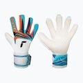 Rękawice bramkarskie Reusch Attrakt SpeedBump white/light blue