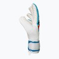Rękawice bramkarskie Reusch Attrakt SpeedBump white/light blue 4