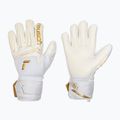 Rękawice bramkarskie Reusch Attrakt AB1 Advance white/gold