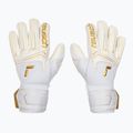 Rękawice bramkarskie Reusch Attrakt AB1 Advance white/gold 2