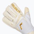 Rękawice bramkarskie Reusch Attrakt AB1 Duo white/gold 4