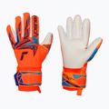 Rękawice bramkarskie dziecięce Reusch Attrakt Freegel Advance Junior shocking orange/blue