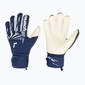 Rękawice bramkarskie Reusch Attrakt Freegel Gold X Finger Support Junior premium blue/white