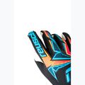 Rękawice bramkarskie Reusch Attrakt Freegel Advance black/aqua blue/shocking orange 6