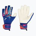 Rękawice bramkarskie dziecięce Reusch Attrakt Gold X NC Junior sharp blue/white/shocking orange