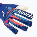 Rękawice bramkarskie dziecięce Reusch Attrakt Gold X NC Junior sharp blue/white/shocking orange 4