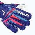 Rękawice bramkarskie dziecięce Reusch Attrakt Grip Junior sharp blue/white/shocking orange 4