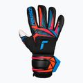 Rękawice bramkarskie Reusch Attrakt Advance black/aqua blue/shocking orange 2