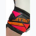 Rękawice bramkarskie Reusch Attrakt Advance black/aqua blue/shocking orange 8